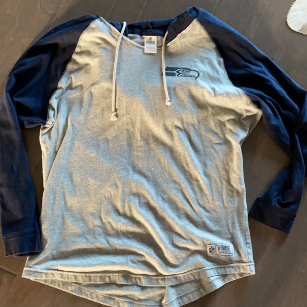 VS Pink Seahawks Hooded Shirt